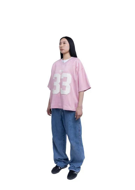 Retro Jersey Quick Dry Breathable Mesh T Shirt