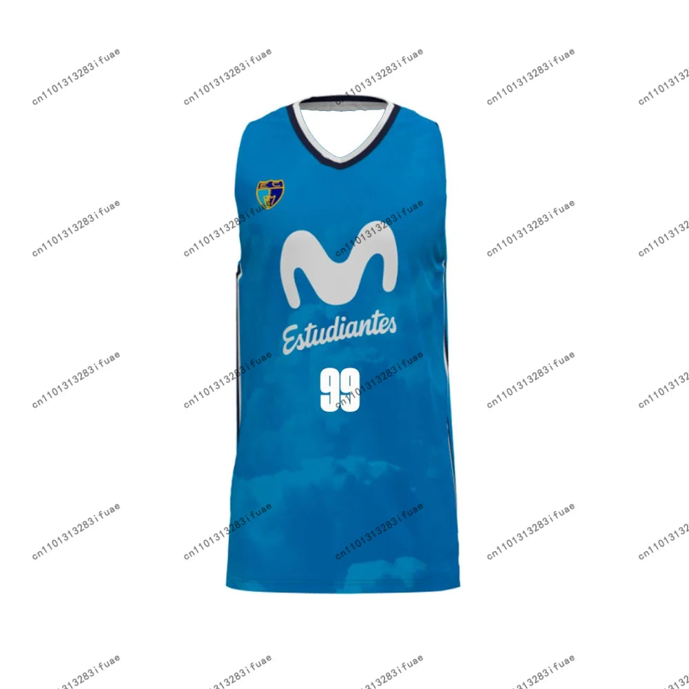 2025-26 Club Estudiantes de Baloncesto New Arrivals Spain Basketball Jerseys 3D Printed
