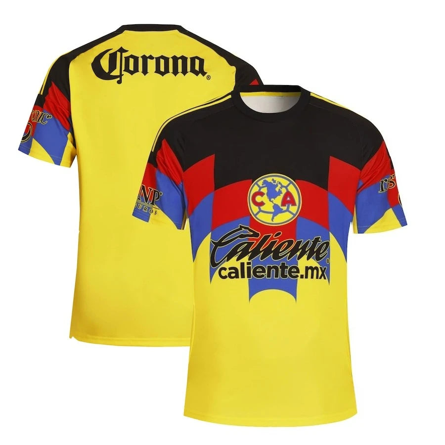 2025 Summer New Club America Jersey for Men and Women, Quick-Drying and Breathable Shirt for Casual Sports and T-shirt.