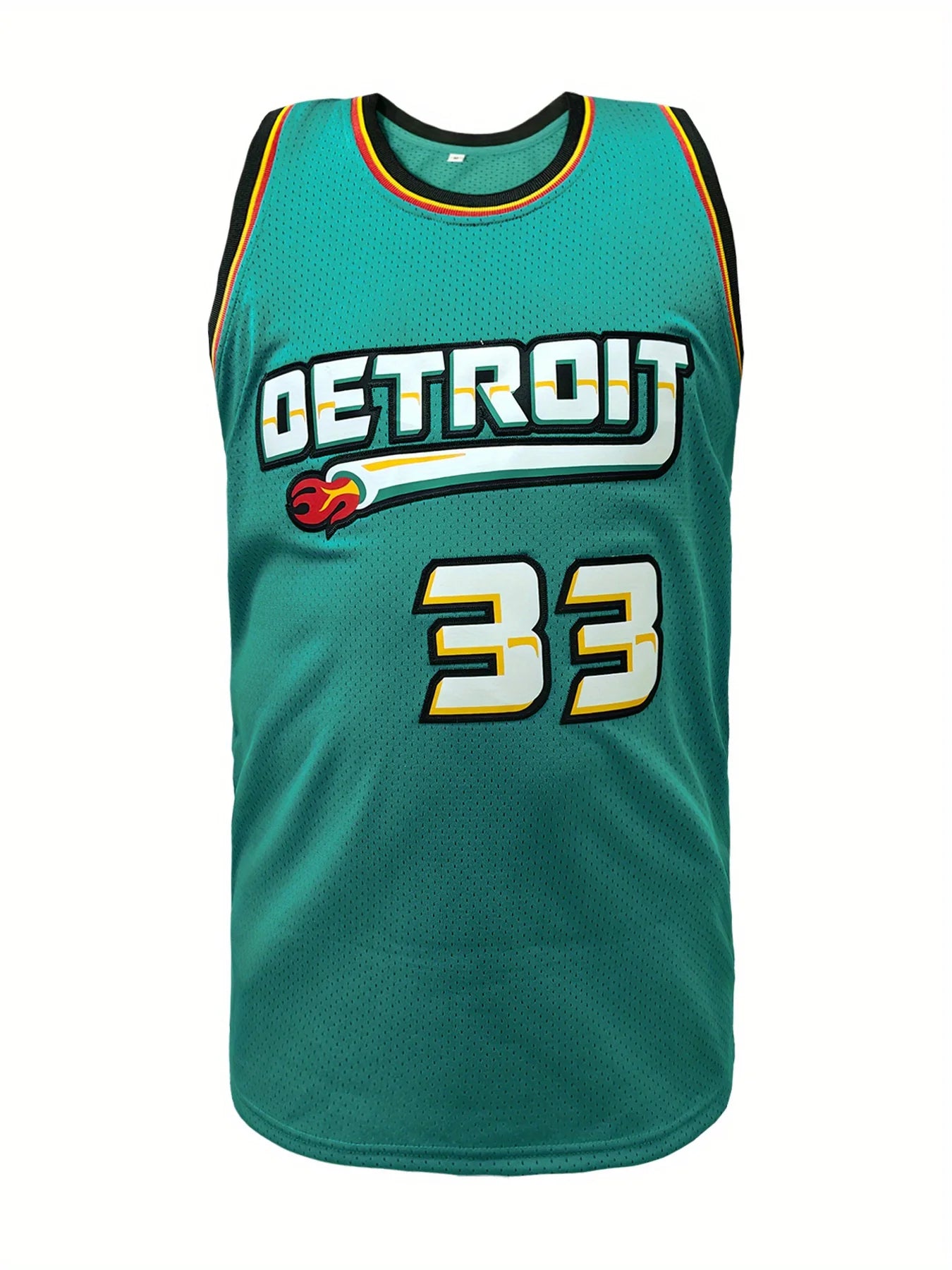 Men's Retro Basketball Jersey Breathable Sleeveless Loose Fit Sports Uniform for Summer