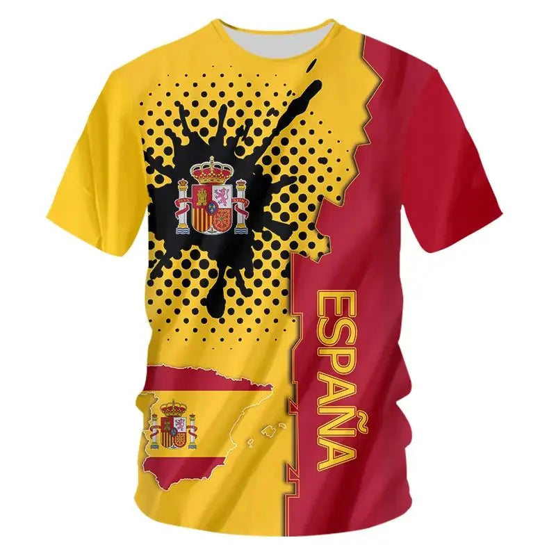 National Team 3D Print Football Jersey