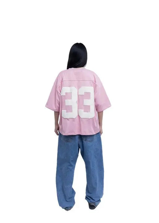 Retro Jersey Quick Dry Breathable Mesh T Shirt