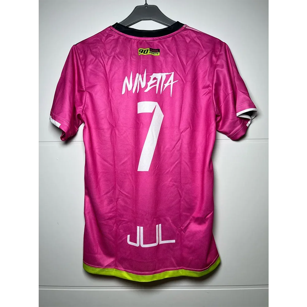 Unisex Sports 90 Minute Jerseys New Maillot JUL T-shirt Summer Youth Breathable And Quick-drying Training Football Shirts