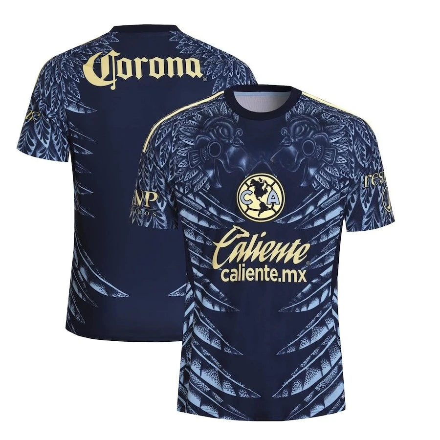 2025 Summer New Club America Jersey for Men and Women, Quick-Drying and Breathable Shirt for Casual Sports and T-shirt.