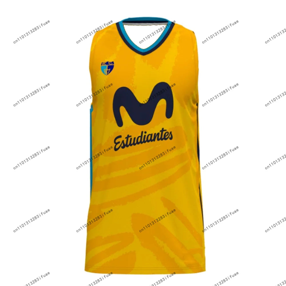 2025-26 Club Estudiantes de Baloncesto New Arrivals Spain Basketball Jerseys 3D Printed