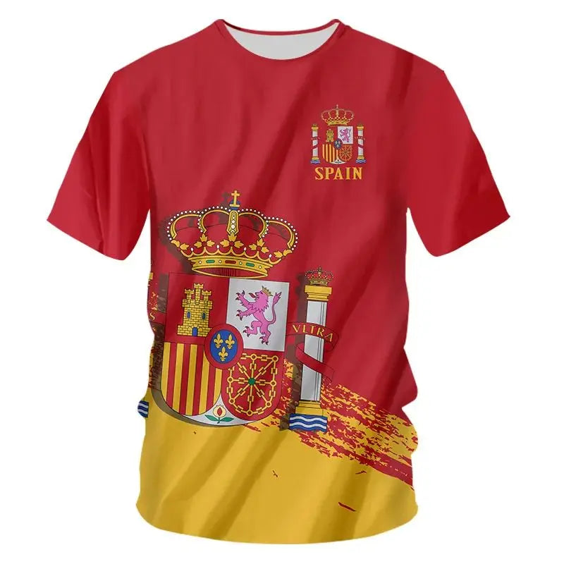 National Team 3D Print Football Jersey