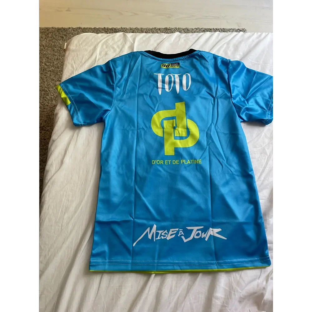 Unisex Sports 90 Minute Jerseys New Maillot JUL T-shirt Summer Youth Breathable And Quick-drying Training Football Shirts