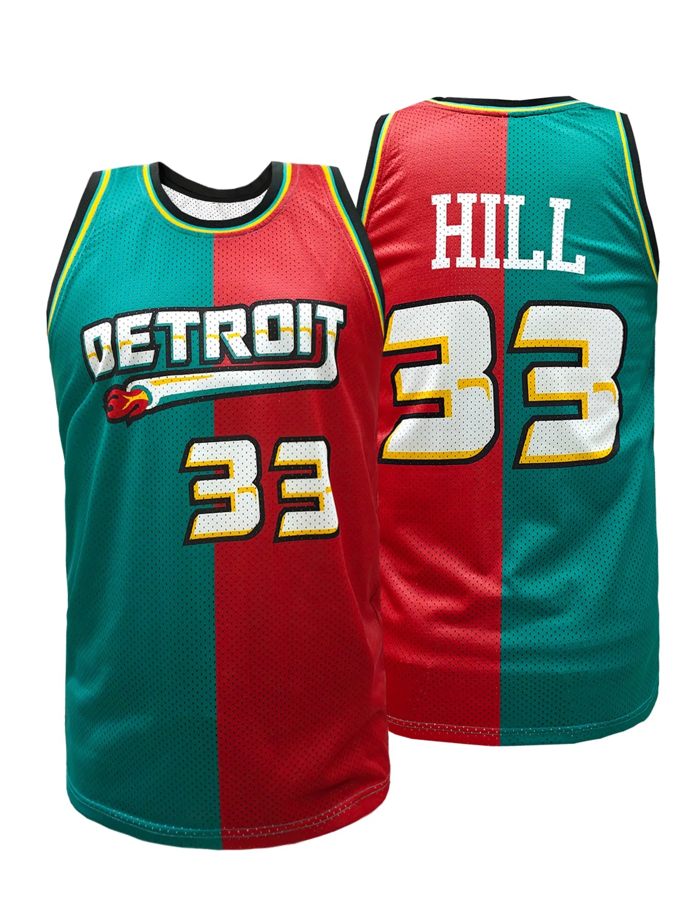 Men's Retro Basketball Jersey Breathable Sleeveless Loose Fit Sports Uniform for Summer
