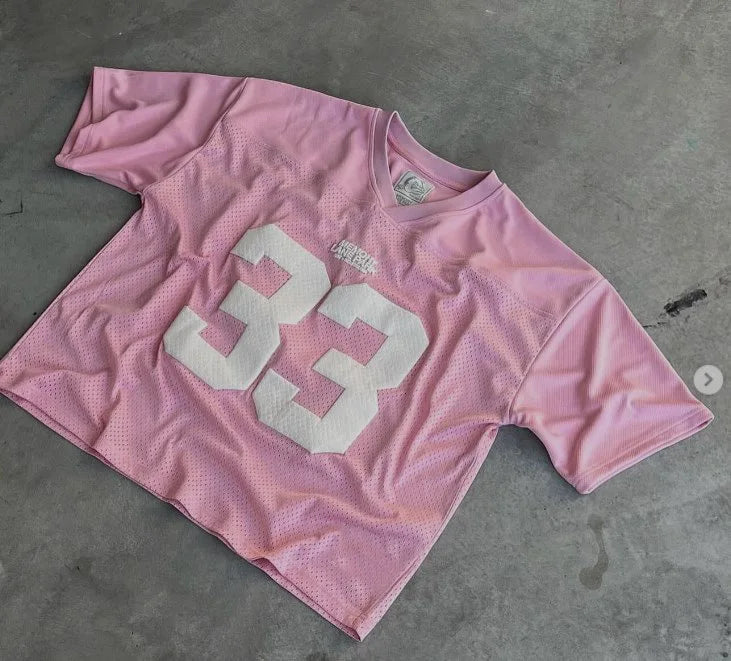 Retro Jersey Quick Dry Breathable Mesh T Shirt
