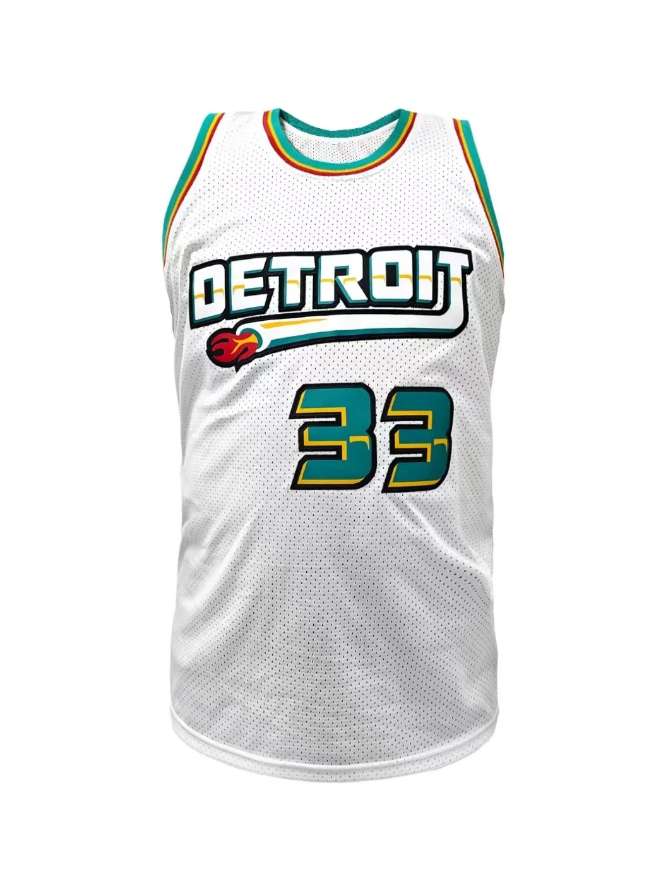 Men's Retro Basketball Jersey Breathable Sleeveless Loose Fit Sports Uniform for Summer