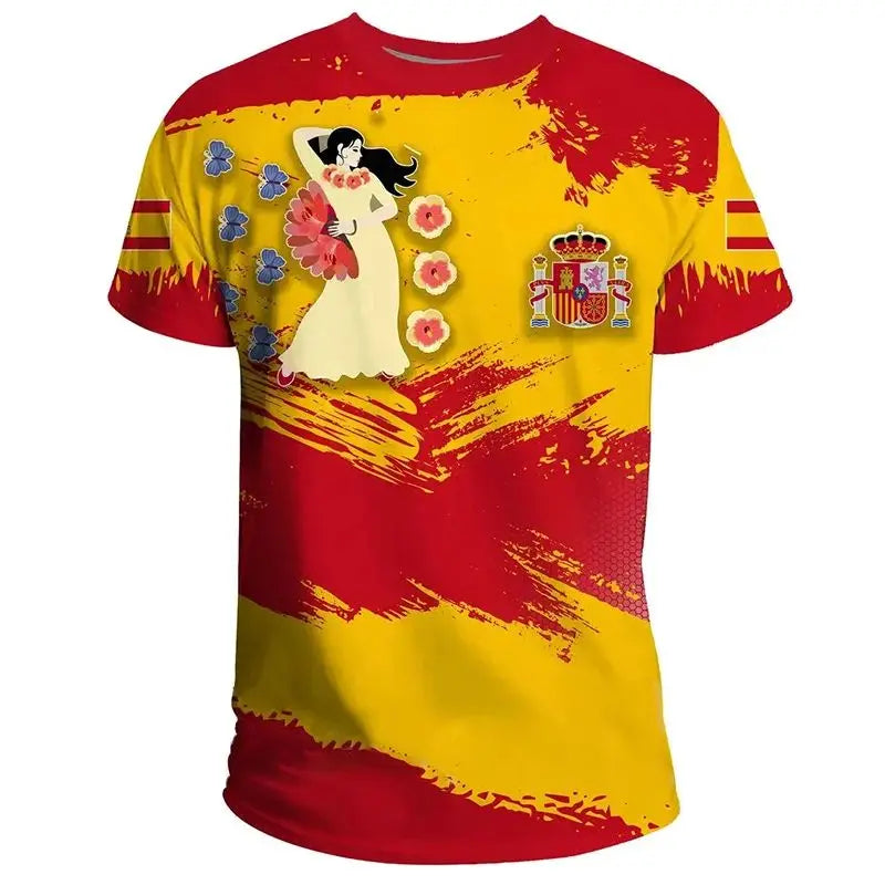 National Team 3D Print Football Jersey