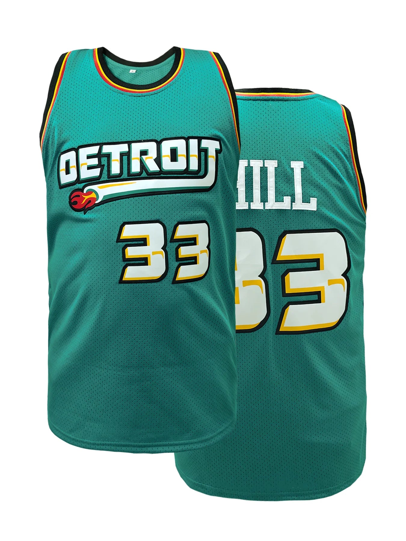 Men's Retro Basketball Jersey Breathable Sleeveless Loose Fit Sports Uniform for Summer