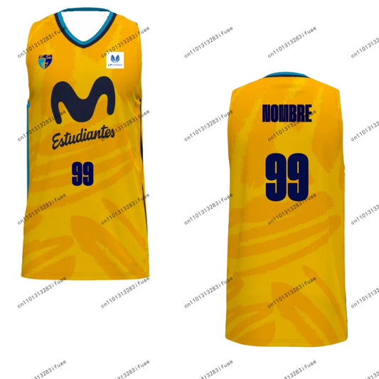 2025-26 Club Estudiantes de Baloncesto New Arrivals Spain Basketball Jerseys 3D Printed