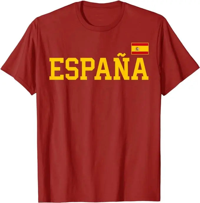 Soccer Ball Spain Flag Jersey
