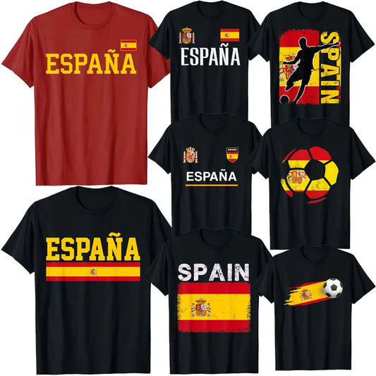 Soccer Ball Spain Flag Jersey