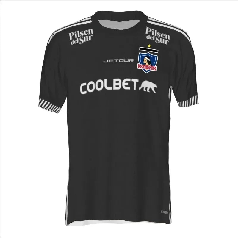 Top Style Football Jersey Men Women Sports Casual Daily Training Jersey Colo Colo Jersey Breathable Fast Dry Short Sleeve Tops