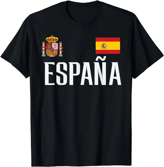 Soccer Ball Spain Flag Jersey