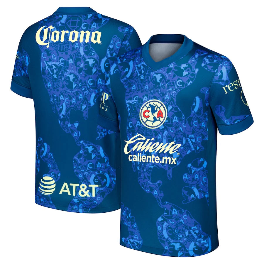 American Club Home and Away Jerseys 3D Printed Men's and Women's Outdoor Sports Fashion Breathable Comfortable Short Sleeves