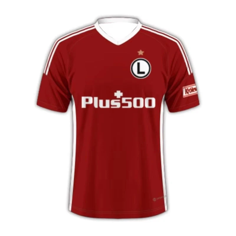 Fashion Sports Football Jerseys for Men and Women Legia Jerseys Breathable Quick-drying Breathable Durable Micro-stretch Tops