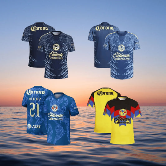 2025 Summer New Club America Jersey for Men and Women, Quick-Drying and Breathable Shirt for Casual Sports and T-shirt.