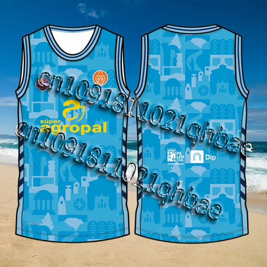 Spain Basketball Training Jerseys Sports Jerseys Must-have Jerseys For Fans Palencia City 3D Printed Sports Jerseys