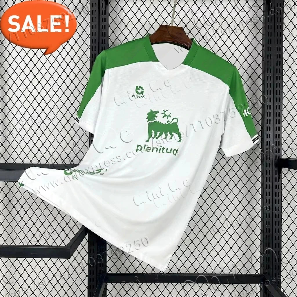 2025 Hot Selling La Liga Racing De Santander Shirts 3D Printed Breathable Comfortable Sweat Absorbing T-Shirt Sports Jersey