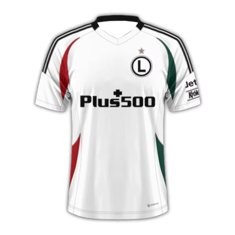 Fashion Sports Football Jerseys for Men and Women Legia Jerseys Breathable Quick-drying Breathable Durable Micro-stretch Tops