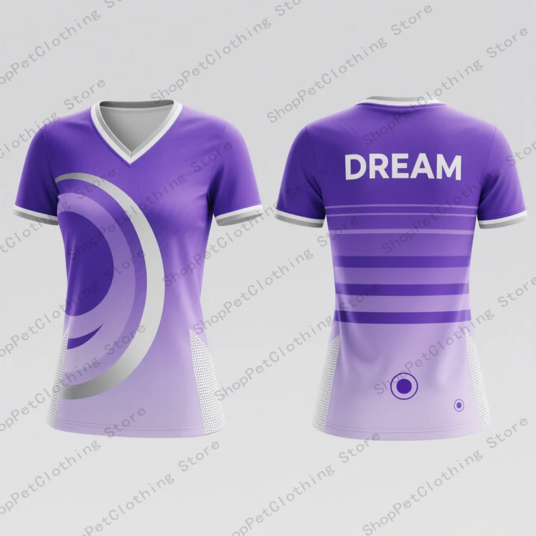 Unisex 3D Graphic Jersey Fit Short Sleeve T Shirt For Men Women Kids Comfortable Tee Breathable Wear Sporty Style